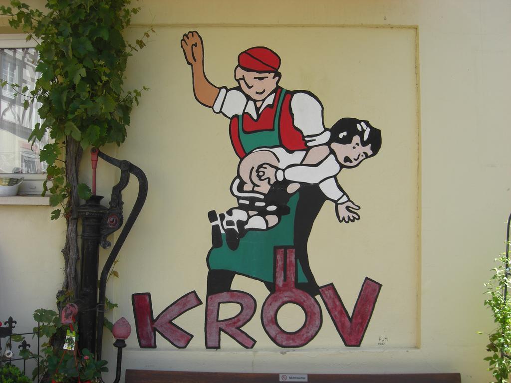 Kröv Hotel Reichsschenke Zum Ritter Gotz "Garni" מראה חיצוני תמונה